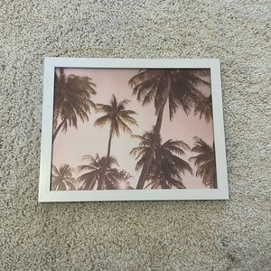 Palm tree framed picture!